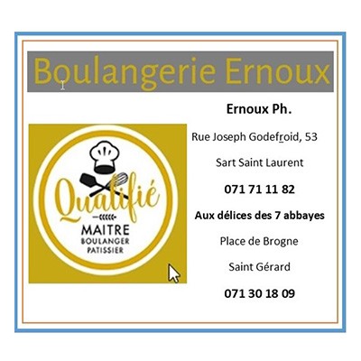 Logo de la Boulangerie Ernoux